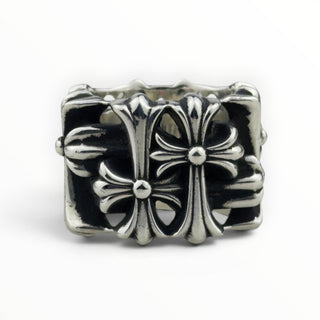 Square Cemetery Ring - Chrome Hearts - RING | REMAINDED