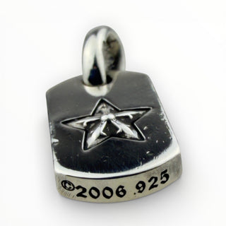 Star Tiny Dog Tag Pendant - Chrome Hearts - PENDANT | REMAINDED