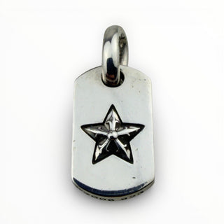Star Tiny Dog Tag Pendant - Chrome Hearts - PENDANT | REMAINDED