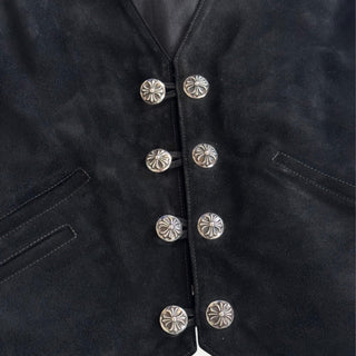 Suede Vest - Chrome Hearts - OUTERWEAR | REMAINDED