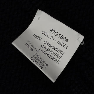 Vintage Cashmere Zip Up Hoodie Floral Cross Patch - Chrome Hearts - HOODIE | REMAINDED