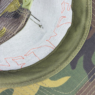 Vintage FUCK Patch Camo Trucker Cap - Chrome Hearts - Cap | REMAINDED
