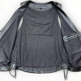 Vintage Star Leather Vest - Chrome Hearts - OUTERWEAR | REMAINDED