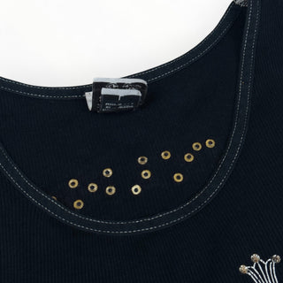 Vintage Swarovski Tank Top - Chrome Hearts - T - SHIRT | REMAINDED